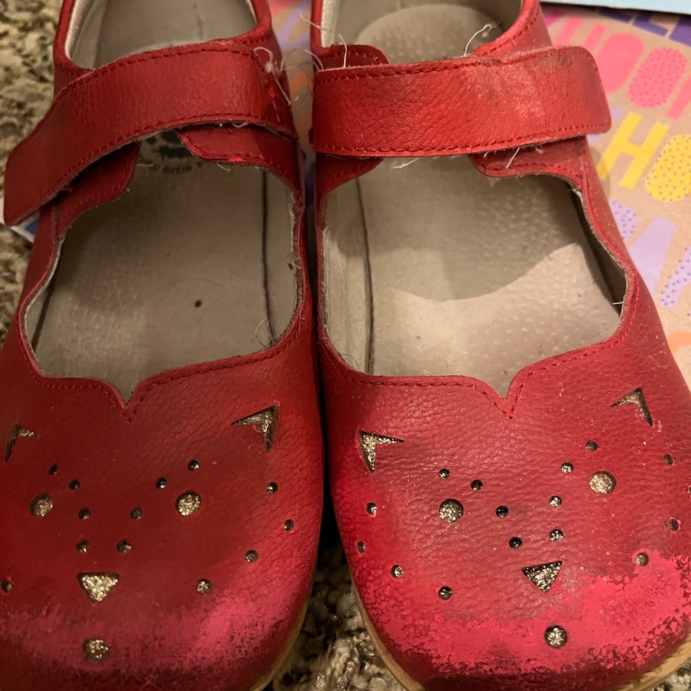 Gently loved red Livie & Luca